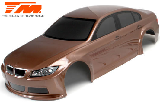 Team Magic - TM503316BNA - Body - 1/10 Touring / Drift - 190mm - Painted - no holes - 320 Brown