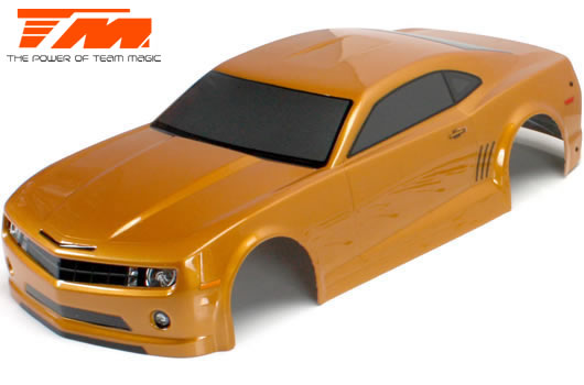 Team Magic - TM503323GDA - Body - 1/10 Touring / Drift - 195mm - Painted - no holes - CMR Gold