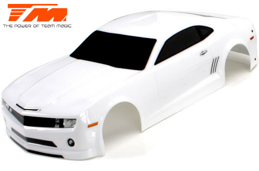 Team Magic - TM503323WA - Body - 1/10 Touring / Drift - 195mm - Painted - no holes - CMR White