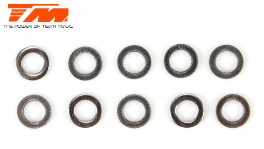 Team Magic - TM116226 - Washers - 3.1 x 4.8 x 0.5mm (10 pcs)