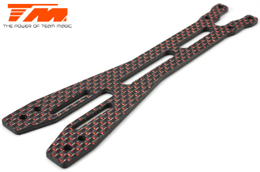 Team Magic - TM503378 - Spare Part - E4D-MF Pro - Carbon Upper Deck 2.5mm