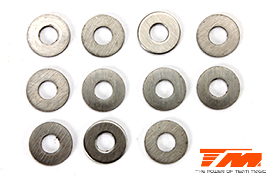 Team Magic - TM130128 - Rondelles - 4.2 x 9.6 x 0.8mm (10 pces)