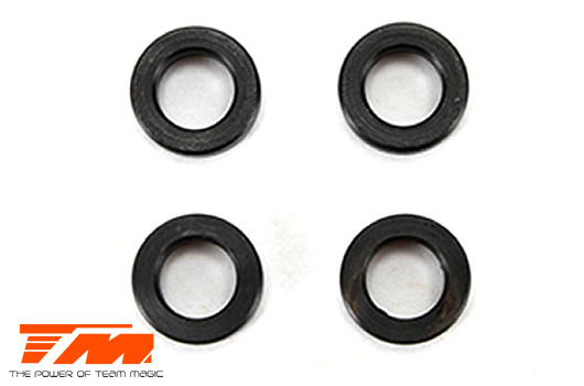 Team Magic - TM561476 - Spare Part - B8ER - 6x10x3mm Steel Bushing (4 pcs)