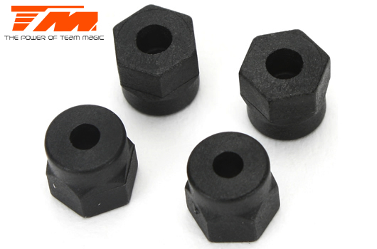 Team Magic - TM561491 - Spare Part - B8ER - Shock Cap Bushing (4 pcs)