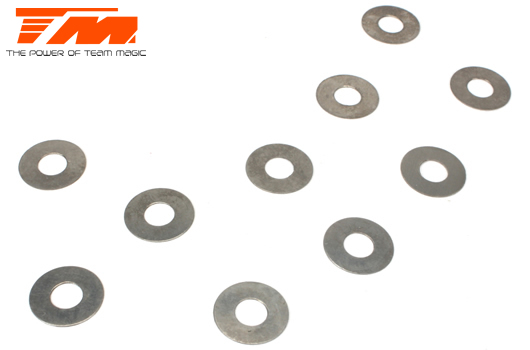 Team Magic - TM130129 - Washers - 5.2 x 12 x 0.2 (10 pcs)