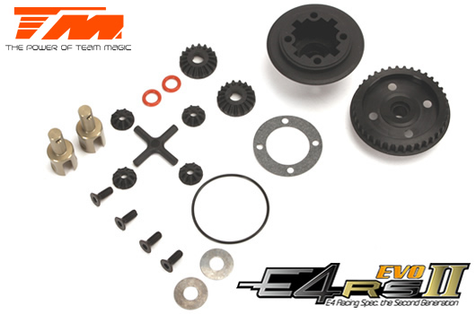 Spare Part - E4RS II / E4RS III / E4RS4 - Light Weight Gear Differential Set