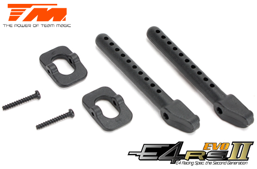 Spare Part - E4RS/JS/JR II / E4RS III / E4RS4 - Rear Body Support (2 pcs)