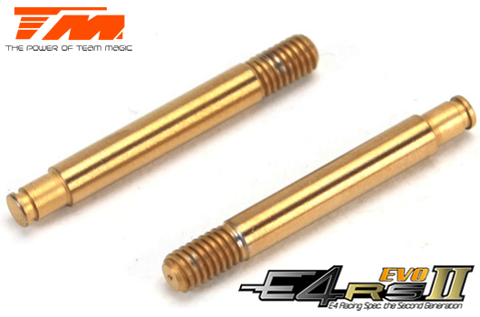 Spare Part - E4RS II EVO / E4RS III / PLUS - Low CG - Shock Shaft (2 pcs)