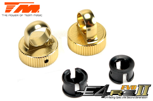 Pièce détachée - E4RS II EVO - Low CG - Bouchon d'amortisseur (2 pces)