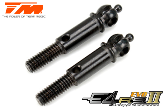 Ersatzteil - E4RS II EVO / E4RS III / E4RS4 - Radachse für Kardan Nunchaku (2 Stk.)