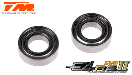Cuscinetti a Sfere - metrico - 5x10x3mm (2 pzi)