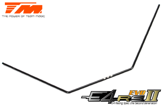 Pièce Option - E4RS/JS/JR II / E4RS III / E4RS4 - Barre anti-rouli arrière 1.3mm