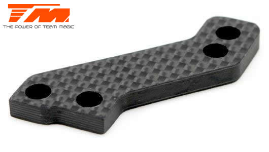 Team Magic - TM507268 - Option Part - E4RS/JS/JR II / E4RS III / E4RS4 - Carbon part for Aluminum Steering Block