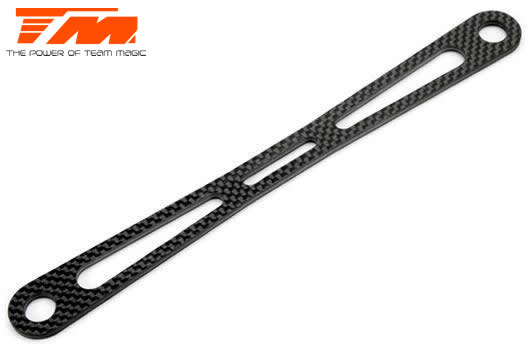 Team Magic - TM507281 - Option Part - E4RS/JS/JR II / E4RS III / E4RS4 - Carbon Fiber - Rear Body Holder