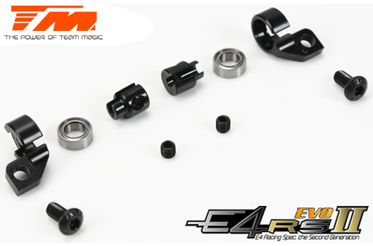 Pièce Option - E4RS II / EVO - Aluminium 7075 - Support de barre anti-rouli avant