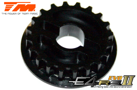 Tuningteil - E4RS/JS/JR II / E4RS III / E4RS4 - Aluminium 7075 - 20T Riemenrad