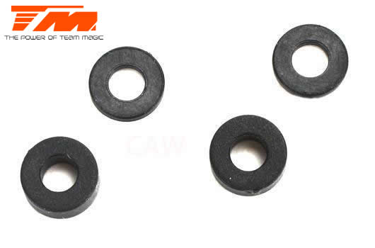 Team Magic - TM507420-4 - Spare Part - E4JS II / E4JR II - Shock O-ring and Washer (2 pcs)