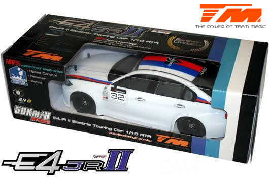 Car - 1/10 Electric - 4WD Touring - RTR - Waterproof - Team Magic E4JR II - EVX