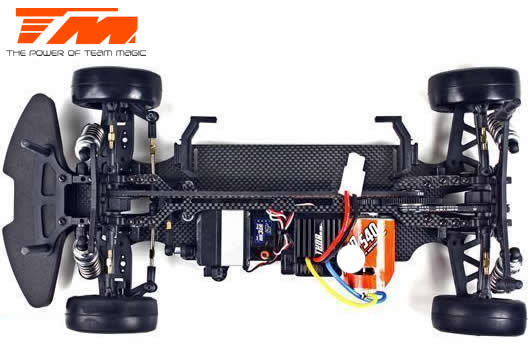 Auto - 1/10 Electrique - 4WD Touring - RTB Ready-To-Build - Etanche - Team Magic E4JR II - 320