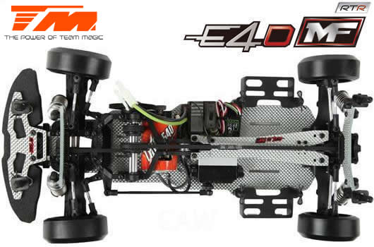 Auto - 1/10 Electrique - 4WD Drift - RTR - Team Magic E4D-MF - T86