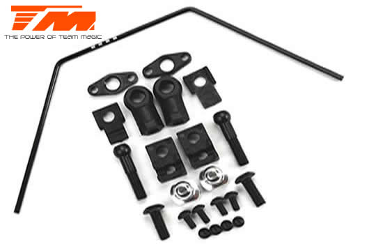 Team Magic - TM507432 - Option Part - E4JS II / E4JR II - Front Anti-roll Bar Set