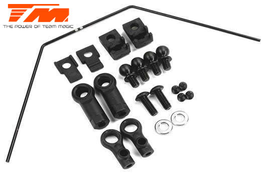 Team Magic - TM507433 - Option Part - E4JS II / E4JR II - Rear Anti-roll Bar Set