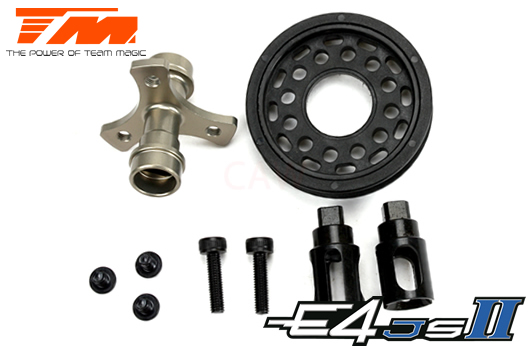 Option Part - E4RS/JS/JR II / E4RS III / E4RS4 - Front Spool Set with 3mm Pin (no blades)