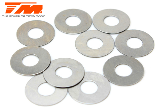 Team Magic - TM130117 - Washers - 6.2 x 15 x 0.3mm (10 pcs)