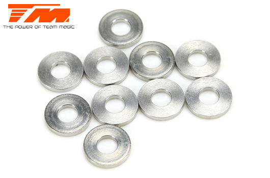 Team Magic - TM130120 - Washers -  3 x 7 x 1mm (10 pcs)