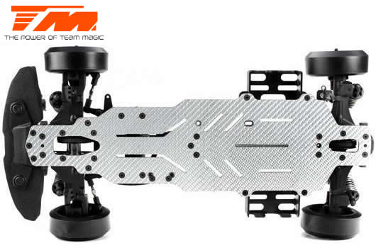 Auto - 1/10 Elektrisch - 4WD Drift - ARR - Team Magic E4D-MF - T86 ohne Elektronik