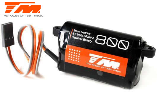 Team Magic - TM114043 - Akku - 5 Zellen - AAA - Empfänger Akku - 6V 800mAh - G4 Size