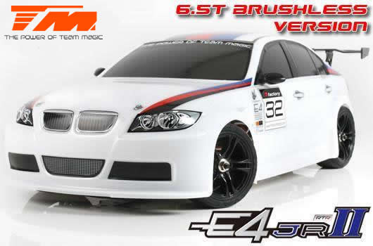 Team Magic - TM507006-320 - Auto - 1/10 Electrique - 4WD Touring - RTR - Etanche - Brushless - Team Magic E4JR II - 320