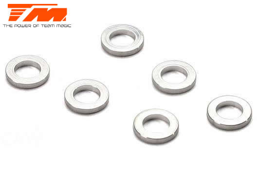 Team Magic - TM130136 - Washers -  3 x 5 x 0.75mm (10 pcs)