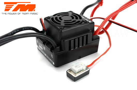 Auto - Monster Truck Electrique - 4WD - RTR - Brushless 2500KV - 4S - Team Magic E6 III HX