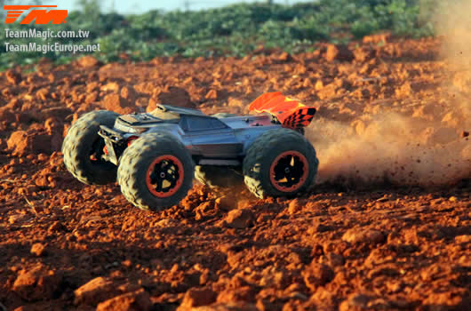 Auto - Monster Truck Elektrisch - 4WD - RTR - Brushless 2500KV - 4S -Team Magic E6 III HX