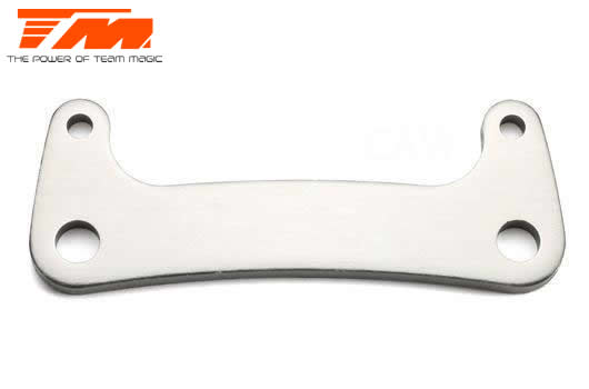 Team Magic - TM505146TI - Spare Part - E6 III - Aluminum Titanium anodized - Steering Linkage Plate
