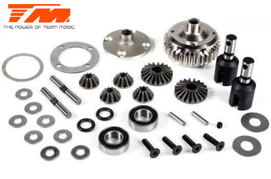 Spare Part - E6 III - Center Differential Set With Steel Case