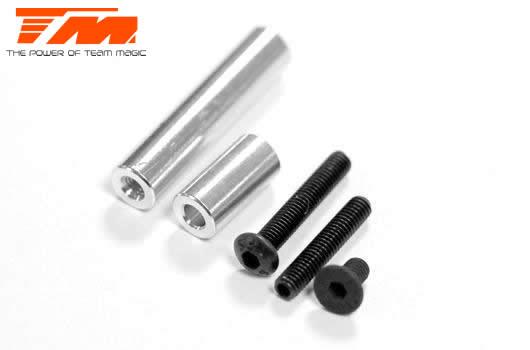 Pièce Option - E4RS III / PLUS - Aluminium 7075 - Tube de point de flex arrière