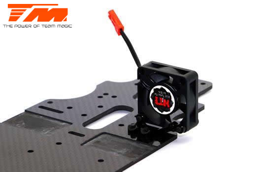Option Part - E4RS III / E4RS4 - Aluminum 7075 - 25mm & 30mm One-Piece Fan Mount