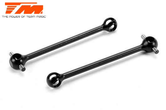 Team Magic - TM507364-1 - Spare Part - E4RS III / E4RS4 - Steel Driveshaft Only (2 pcs)