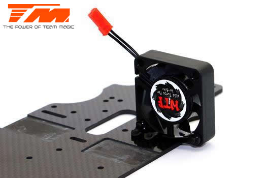 Option Part - E4RS III / E4RS4 - Aluminum 7075 - 40mm One-Piece Fan Mount