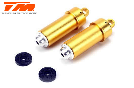 Team Magic - TM505110GD-1 - Spare Part - E6 III - Aluminum Gold anodized - Aluminum Shock Body (2 pcs)