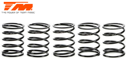 Team Magic - TM153020 - Shock Springs - 1/10 Touring - PRO Progressive Set - 14x22.5x1.4mm (5 pairs)