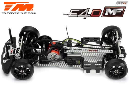 Auto - 1/10 Elektrisch - 4WD Drift - RTR - Team Magic E4D-MF - R35