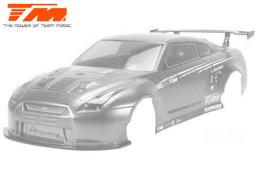 Team Magic - TM503394C - Body - 1/10 Touring / Drift - 190mm - Clear - R35