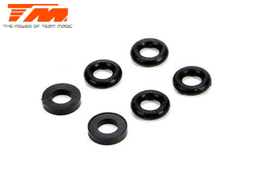 Team Magic - TM510119 - Spare Part - E5 - Shock O-Ring & Washer