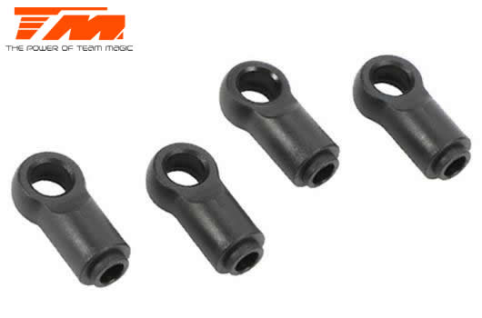 Team Magic - TM510121 - Spare Part - E5 - Shock Pivot Ball Joints (4 pcs)