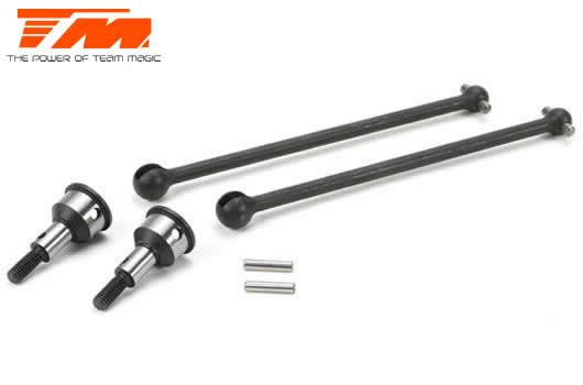 Team Magic - TM510130 - Spare Part - E5 - Universal Driveshaft (2 pcs)