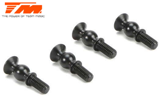 Team Magic - TM510156 - Spare Part - E5 - Pivot Ball Screw 5mm (4 pcs)