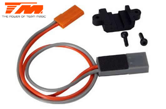 Team Magic - TM114046 - Spare Part - 24cm Receiver Battery Extended Line